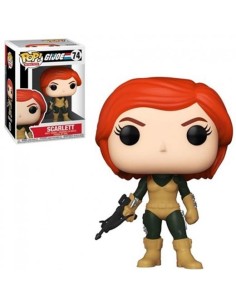 FUNKO MOVIES GI JOE SCARLETT Nº 74 -CAJA ORIGINAL-